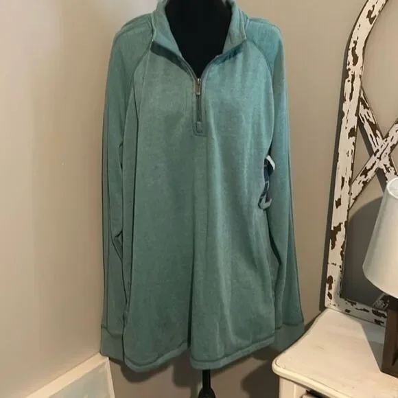 NWT Margaritaville men’s 1/4 zip pullover F - Picture 1 of 11